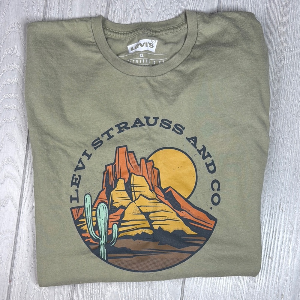 Men’s XL Levi’s T-shirt, sage green